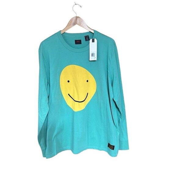 Levis Smiley Face Have a Nice Trip Long Sleeve Extra Large (XL) NWT - Picture 1 of 5